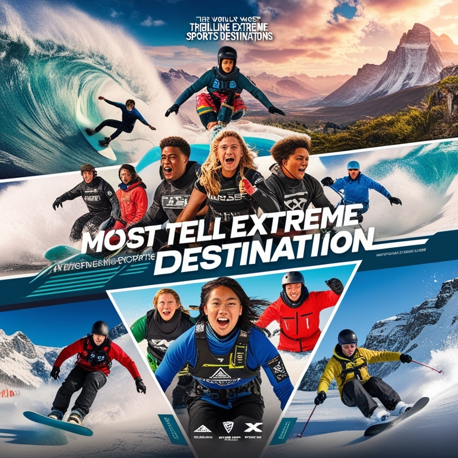 Extreme Sports Travel: Top 10 Destinations for the Ultimate Rush