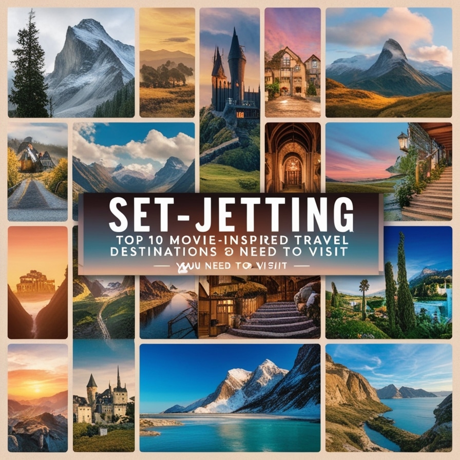 Set-Jetting: Top 10 Movie-Inspired Travel Destinations You Need to Visit