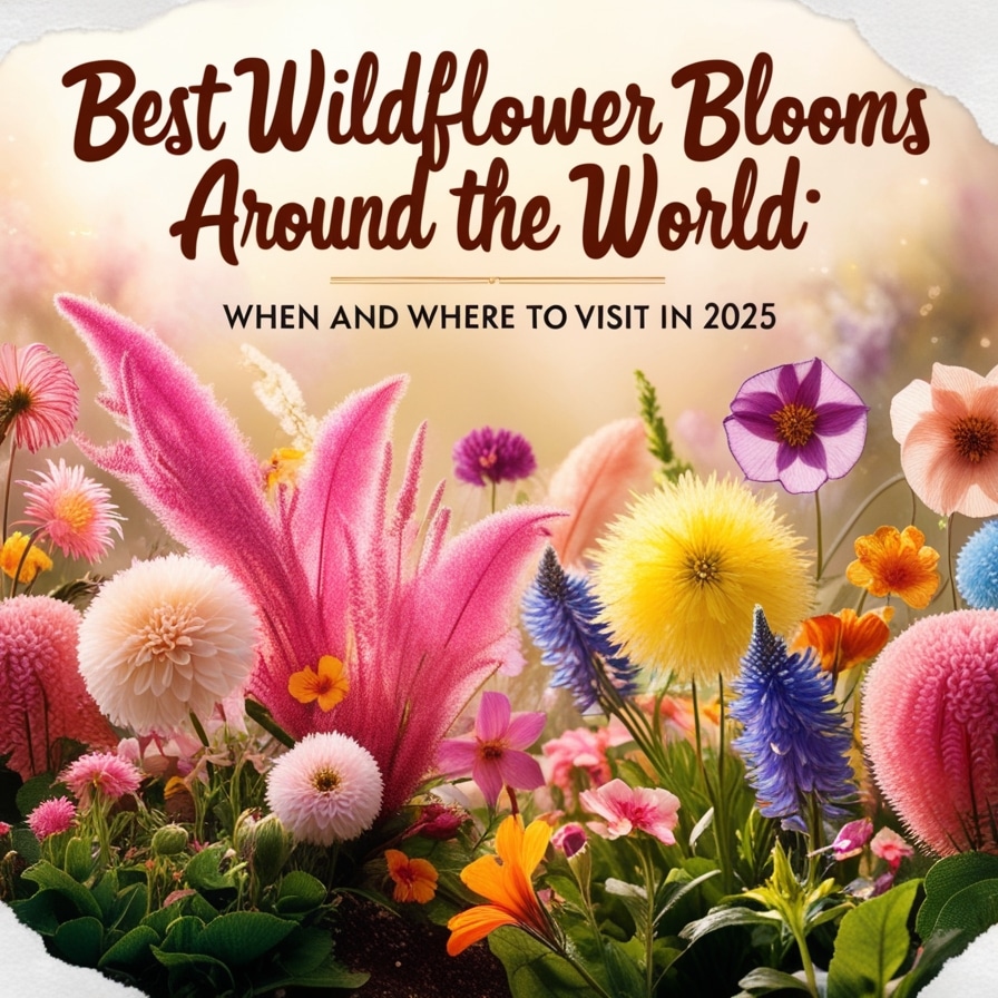 Best Wildflower Blooms Around the World: When and Where to Visit in 2025