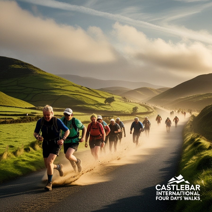 The Best of the Castlebar International Four Days’ Walks: A Must-Do Irish Walking Festival
