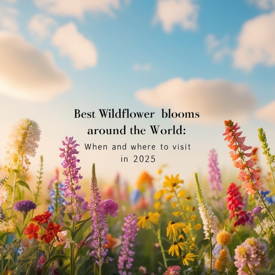 Best Wildflower Blooms Around the World: When and Where to Visit in 2025