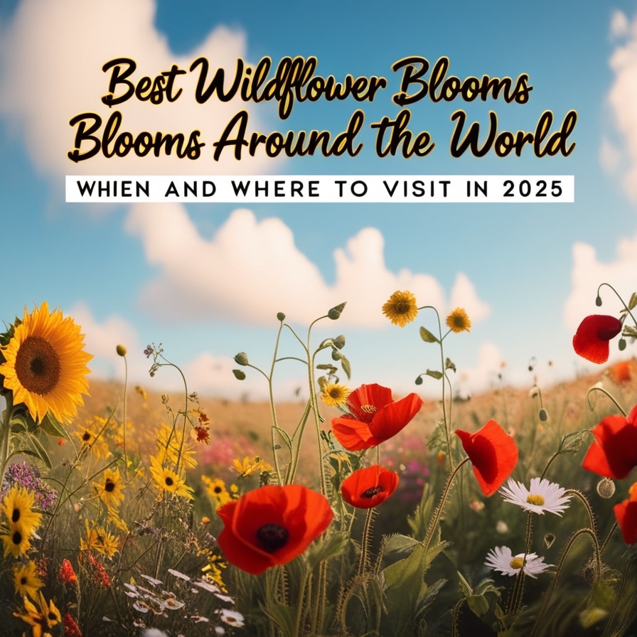 Best Wildflower Blooms Around the World: When and Where to Visit in 2025