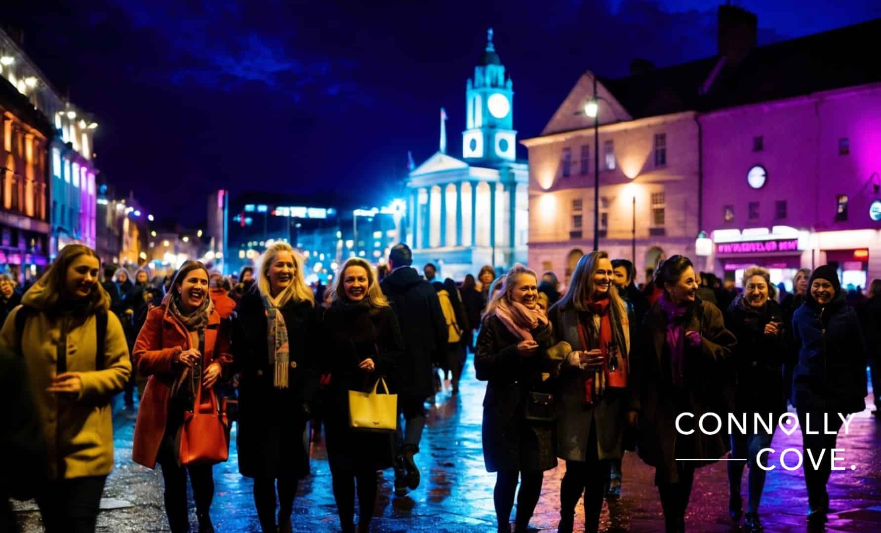 "Colorful festivities and enthusiastic crowd at Culture Night Belfast 2025, captured in a guide to the city’s annual cultural celebration."