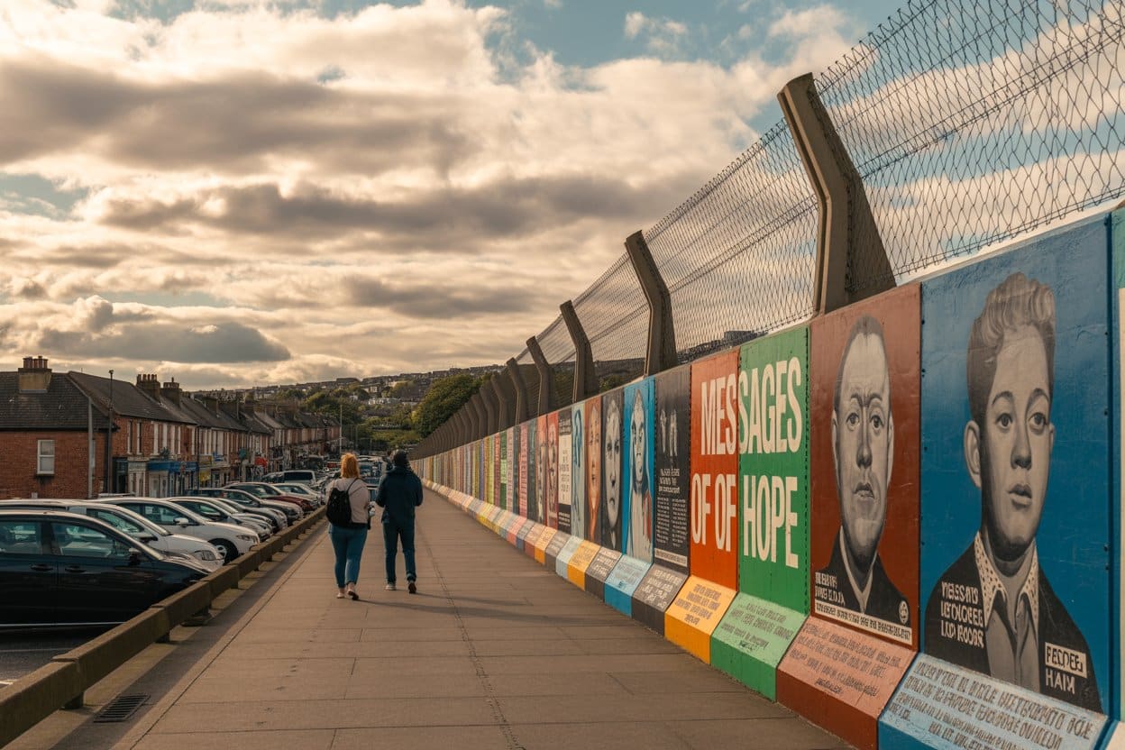 Tour of the Peace Walls