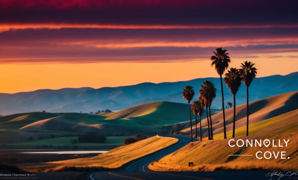 "Scenic collage of California's top destinations, including beaches, cities, and parks, featured in the 2025 travel guide."