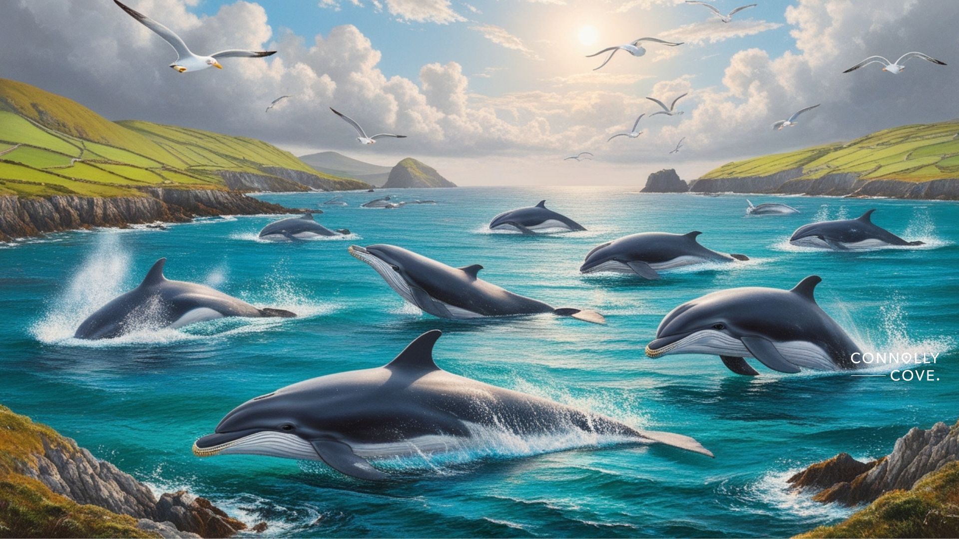 Top Locations For Dolphin and Whale Watching in Ireland