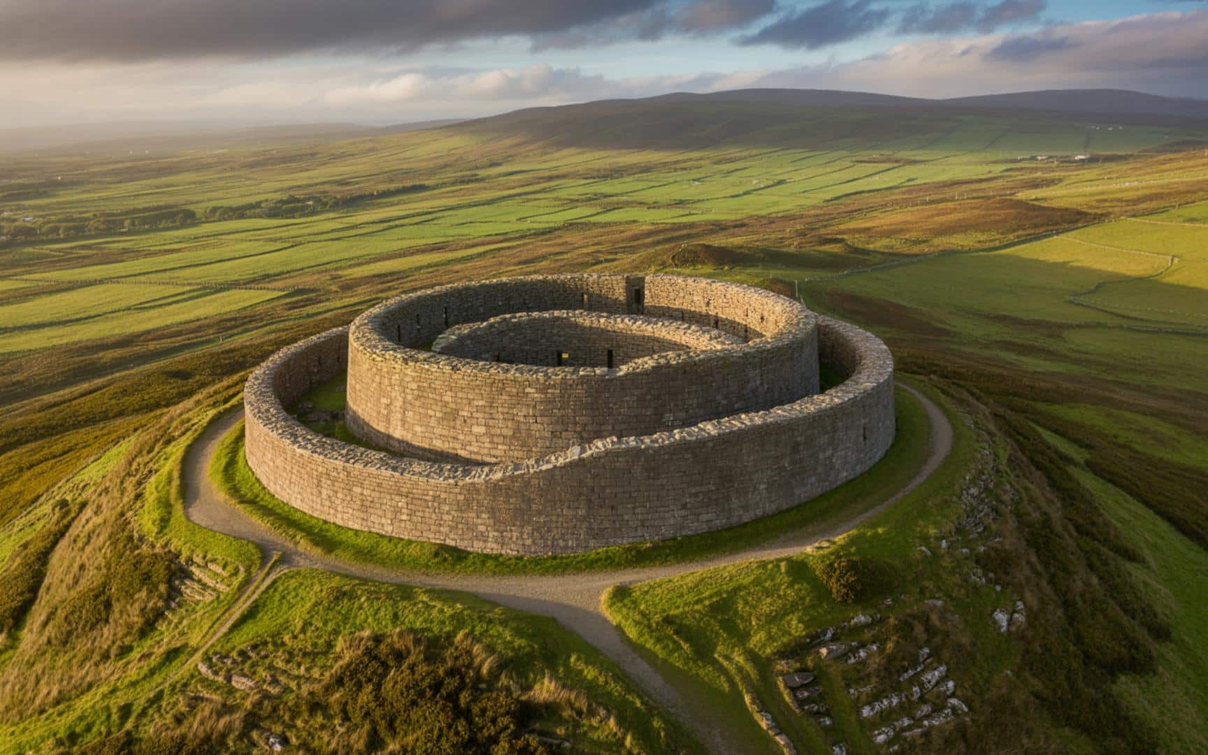 Grianan of Aileach Ancient Ring Fort and Royal Seat of Irish Kings